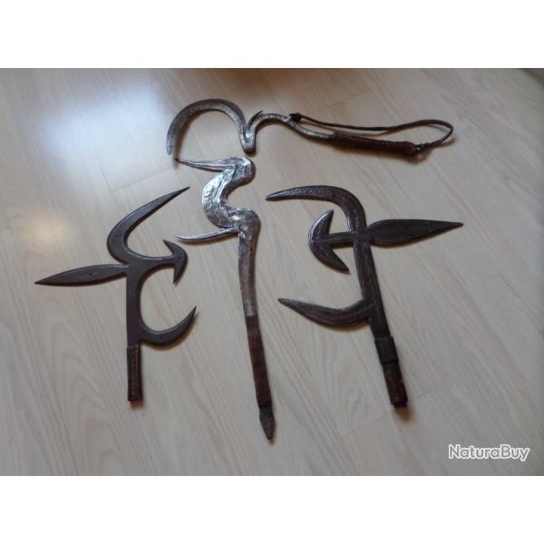 couteaux de jet africain