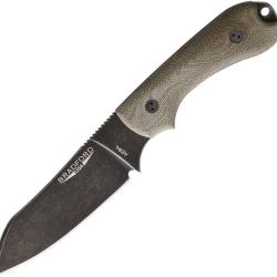 Couteau Bradford Knives Guardian 3 Sheepsfoot Lame Acier AEB-L Manche Micarta Etui USA BRAD3SF102NA