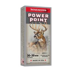 Balles 30-30WIN Super X Power Point 150GR X20