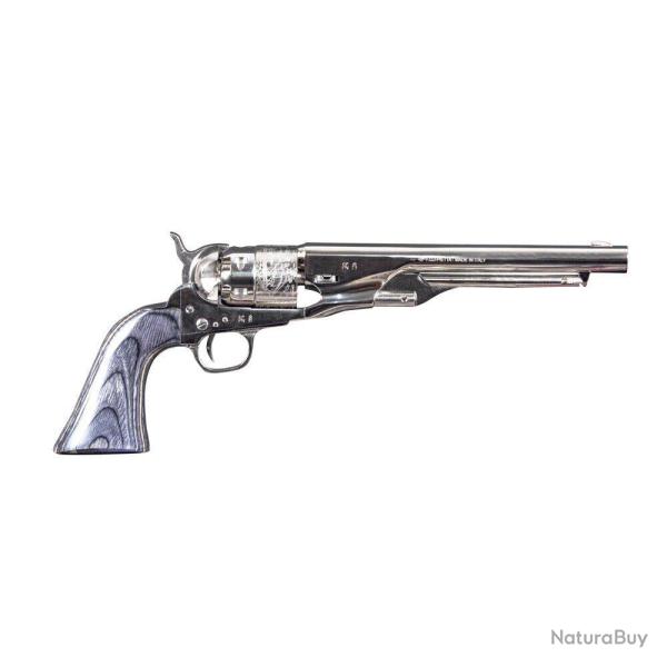 Replique 1860 Army Acier Nickele Grave Cal 44 Pn