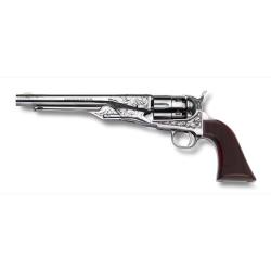 Replique 1860 Army Acier Grave Quadrille Cal 44 Pn