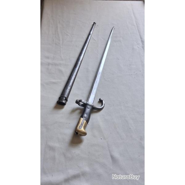 French bayonette sabre Gras M1874.