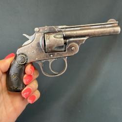 IVER JOHNSON SAFETY AUTO HAMMER 2nd MODEL cal. 32sw num&eacute;ro de s&eacute;rie 79458