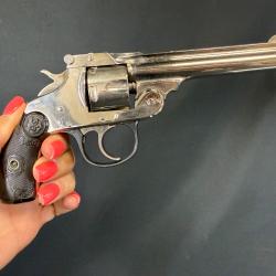 SUPERBE IVER JOHNSON SAFETY AUTO HAMMER 2nd MODEL cal. 32sw num&eacute;ro de s&eacute;rie F3737