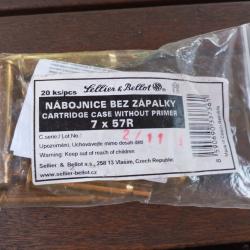 Douilles calibre 7x57R