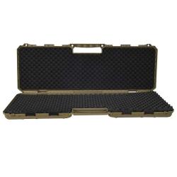 Soldes ! Malette fusil Teamwood mousse 4 verrous pr&eacute;-perc&eacute;e cadenas