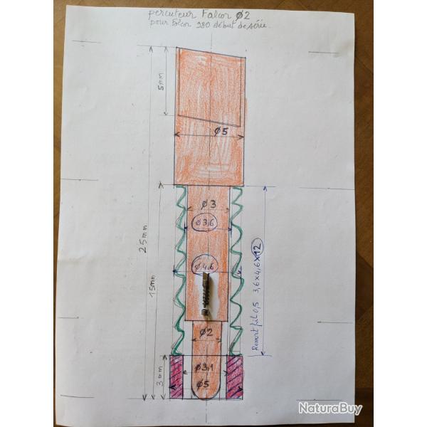 percuteur Falcor ancien mod�le