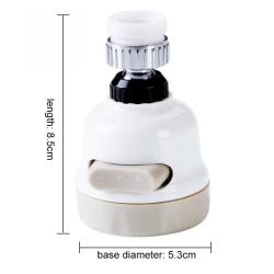Robinet Douche Cuisine 3 Modes R&eacute;glables Rotation a 360 Economie d'eau