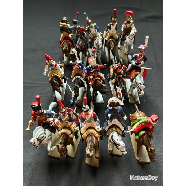 Lot de figurines soldat de plombs Starlux - Cavaliers de Napol�on 1er Empire