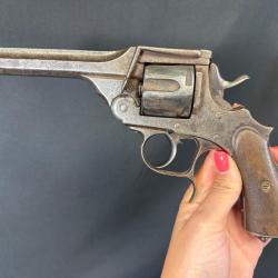 &Eacute;NORME REVOLVER BROQUA & SCHOLBERG A MONTEVIDEO cal. 455 num&eacute;ro AG6615