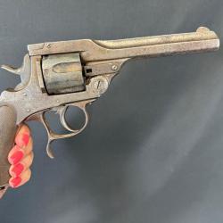 &Eacute;NORME REVOLVER BROQUA & SCHOLBERG A MONTEVIDEO cal. 455 num&eacute;ro AG6615