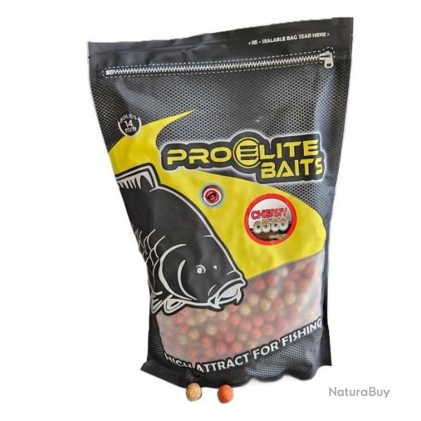 Bouillettes Pro �lite baits cherry coco 14mm/3,5kg