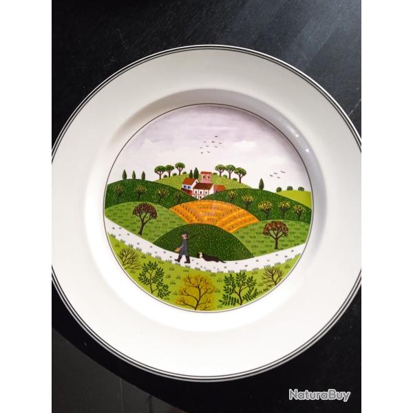 assiettes villeroy et Boch