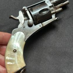 Revolver bulldog 320 - Syst&egrave;me Abadie plaquettes nacre