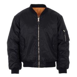 Blouson militaire Aviateur Bombers MA1 Coloris Noir