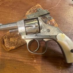 revolver hopkins and allen xl  double action calibre 22