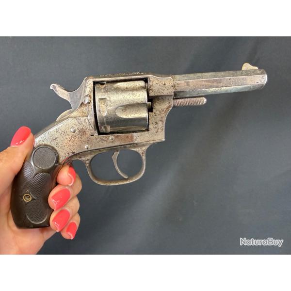 REVOLVER HOPKINS & ALLEN XL BULLDOG PATENT 1871 cal. 32sw num�ro de s�rie 762