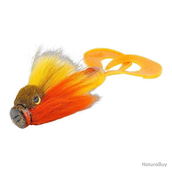 Leurre Souple Miuras Mouse Big 23CM 95G Coloris F600 Tan Hot Orange