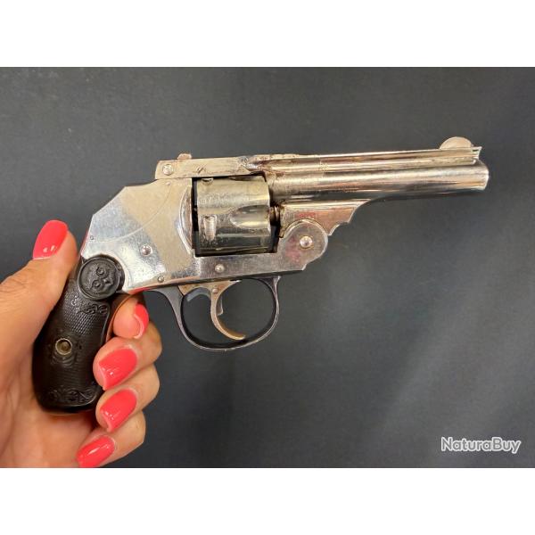 MAGNIFIQUE IVER JOHNSON SAFETY AUTO HAMMERLESS 1ST MODEL cal. 32sw