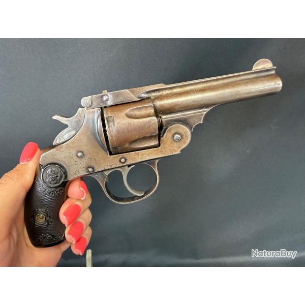 IVER JOHNSON SAFETY AUTO HAMMER 2nd MODEL cal. 38sw num�ro 74116