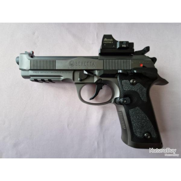 SANS PRIX DE R�SERVE - BERETTA 92X Performance Optic Ready  + Red Hot Burris Fastfire2 + 3 chargeurs