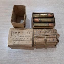 Cartouches 8mm 1892 "LEBEL" &agrave; 1� sans prix de r&eacute;serve !