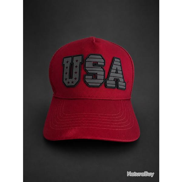 casque rouge USA