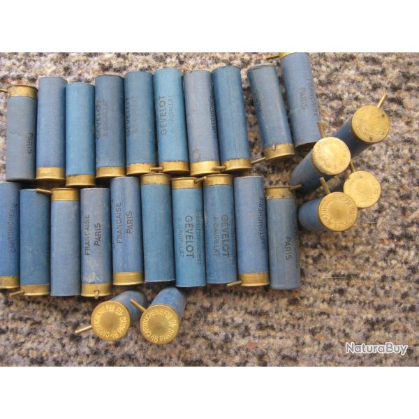 LOT DE DOUILLES A BROCHE CAL 16 LOT 1