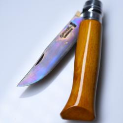 Opinel N&ordm; 8 - Personnalisation artisanale Eido de Antela EA 002