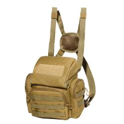 Sac de Poitrine Harnais Binoculaire Pochette T&eacute;l&eacute;m&egrave;tre Chasse Birdwatching Plein Air Bushcraft Kaki
