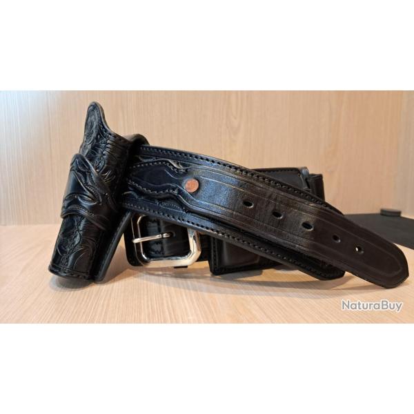 JMC ceinture 1911 cuir complete