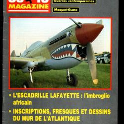 39-45 Magazine 36 fresques inscription mur de l'atlantique , escadrille la fayette , corsaires