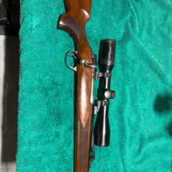 Carabine Zoli Le solitaire f&ucirc;t long calibre 7x64 avec montage pivot et lunette Hawke Endurance 30WA