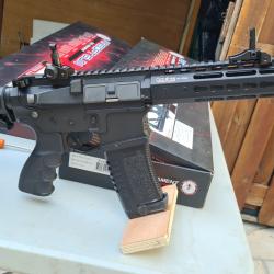Fusil G&G M4 CM16 FFR A2 AEG (Mosfet & ETU) Guay Guay - Noir