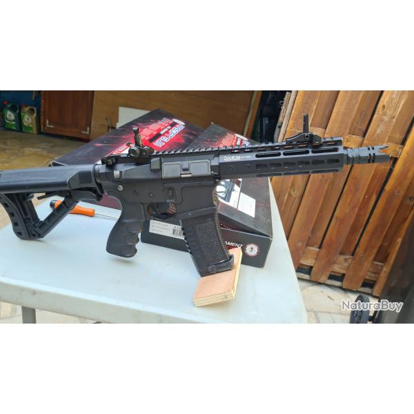 Fusil G&G M4 CM16 FFR A2 AEG (Mosfet & ETU) Guay Guay - Noir