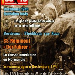 39-45 Magazine 261, blockhaus rue raze bordeaux, chasse us normandie, insigne aviation germanique