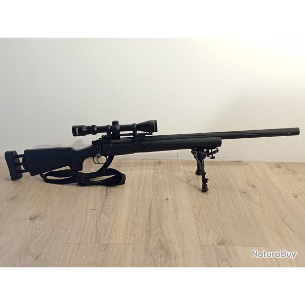 Novritsch SSG24 Y18R3 + Lunette + bipied + valise + accessoires