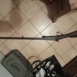 Fusil a broche 1coup cal.16
