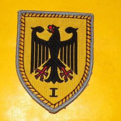 CORPS D'ARMEE N&deg; 1  DE LA bundeswehr PERIODE 1960 ENVIRON ,  ETAT VOIR PHOTO . POUR TOUT RENSEIGNEME
