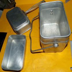 GAMELLE POUR LE REPAS DE  L'ARMEE FRANCAISE DE 1939 ww2  ( pas de date sur cet article ) FRANCE