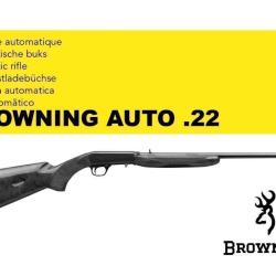 notice carabine BROWNING AUTO 22 AUTO22 en FRANCAIS (envoi par mail) - VENDU PAR JEPERCUTE (m2813)