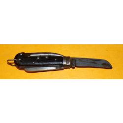 ARMEE ITALIENNE WWII COUTEAU PLIANT DE POCHE , FABRICATION ITALIENNE CORICAMA ,  ETAT  VOIR PHOTOS .