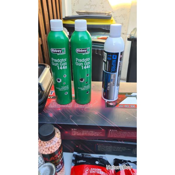 Gaz CO2 Abbey pour chargeur r�plique