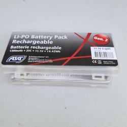 Batterie LI-PO 11.1V 1300 mAh. 25C split