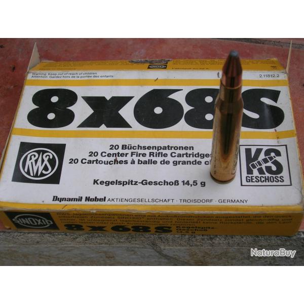 boite 20 calibre 8X68S