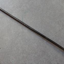 Baguette pour pistolet ancien &agrave; chien, ou &agrave; silex