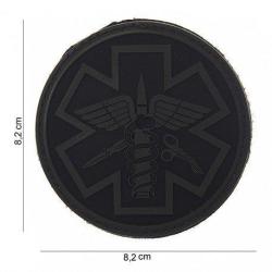 Patch 3D PVC Para Medic (101 Inc) Noir