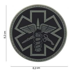 Patch 3D PVC Para Medic (101 Inc) Gris