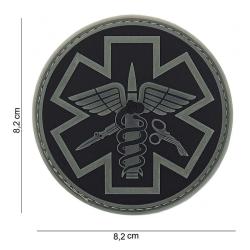 Patch 3D PVC Para Medic (101 Inc) Gris