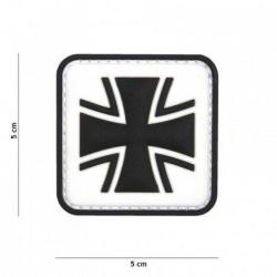 Patch 3D PVC Croix de Fer (101 Inc) Blanc